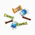 The Elite Pack snacks flat lay